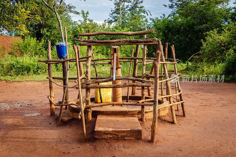 乌干达的一口水井
