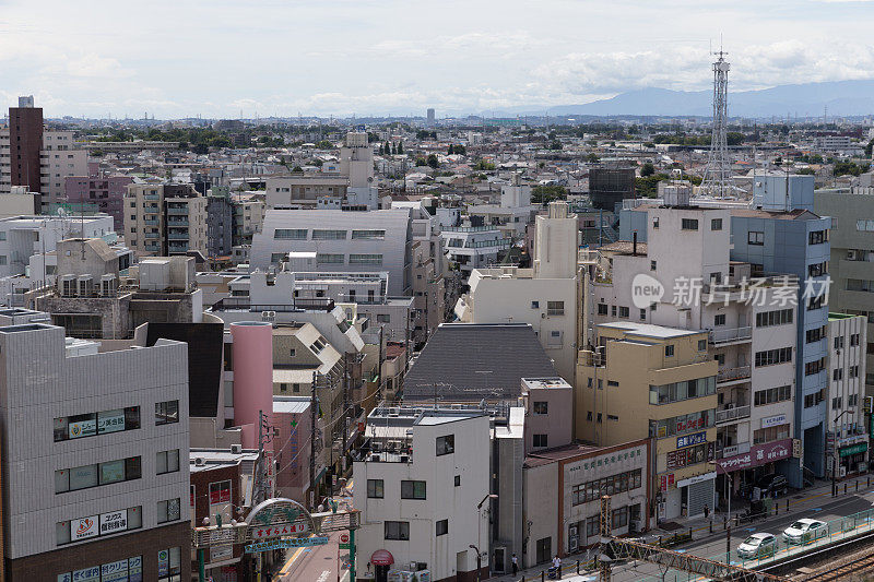 日本东京杉见区御久保住宅区