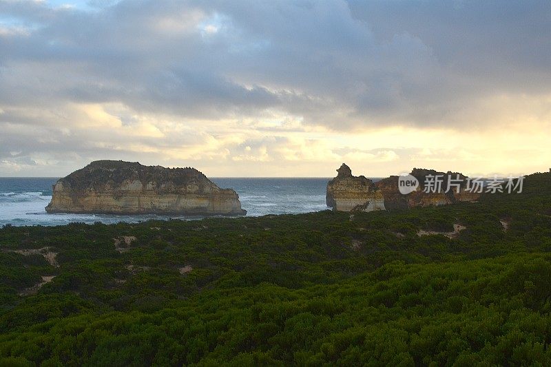 澳大利亚维多利亚州群岛湾海岸公园