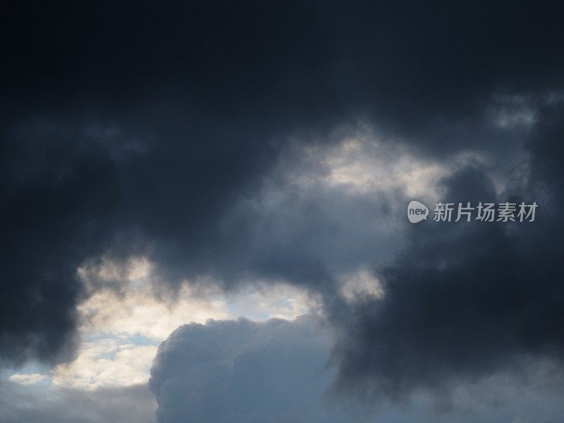 暴风雨的Cloudscape