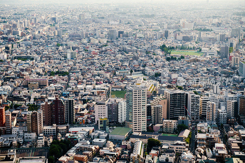 东京城市景观-新宿