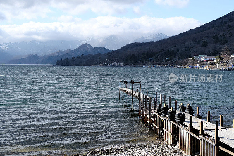 日本日光国家公园中禅寺湖