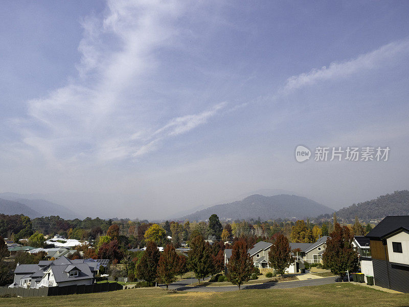 郊区的房子和空气污染