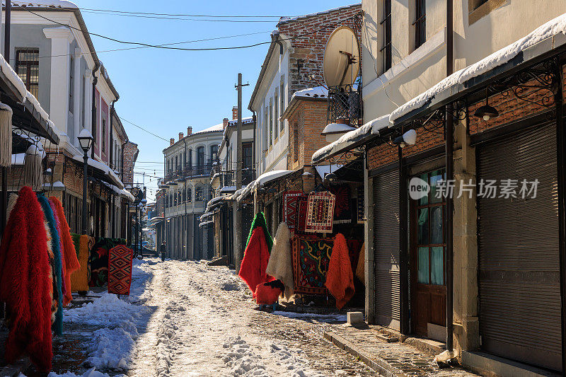 Korçë老集市，阿尔巴尼亚老城区