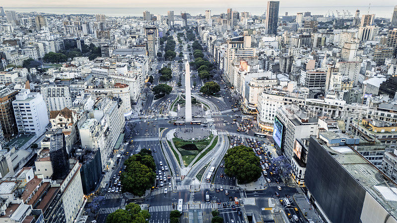 阿根廷的布宜诺斯艾利斯尖塔