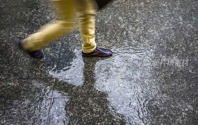 下的雨