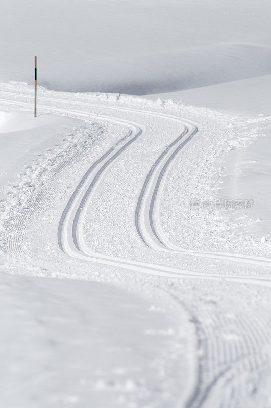 越野滑雪道