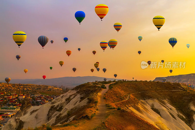 气球CappadociaTurkey。