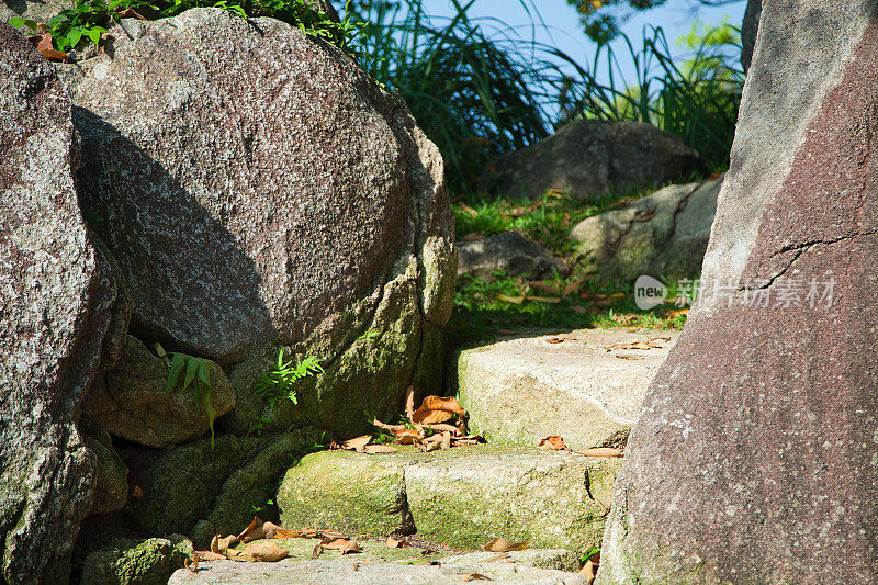 苏梅岛古石阶