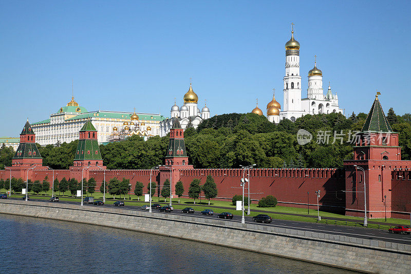在莫斯科的克里姆林宫