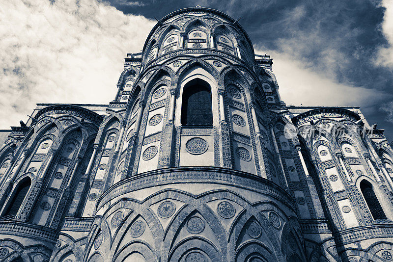 西西里:Monreale大教堂:Apses