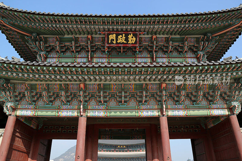 位于首尔的京福宫