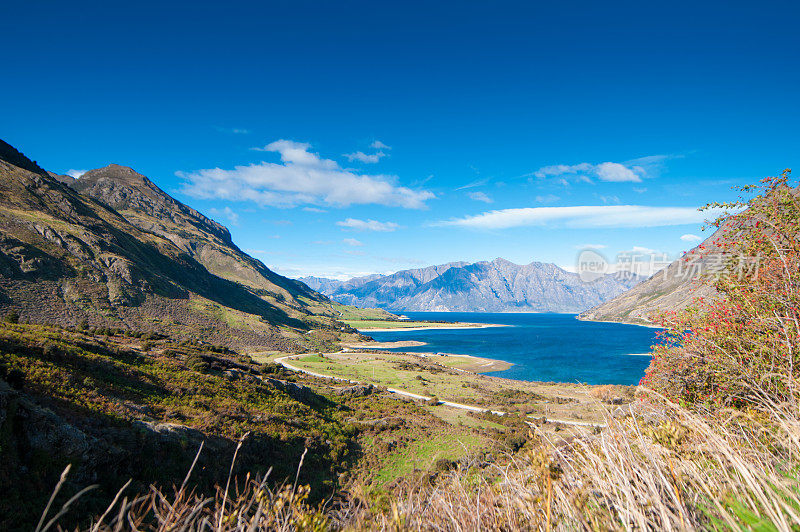 新西兰南岛的壮观景色