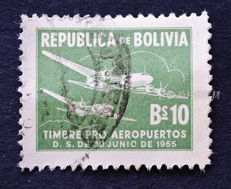 玻利维亚航空邮票