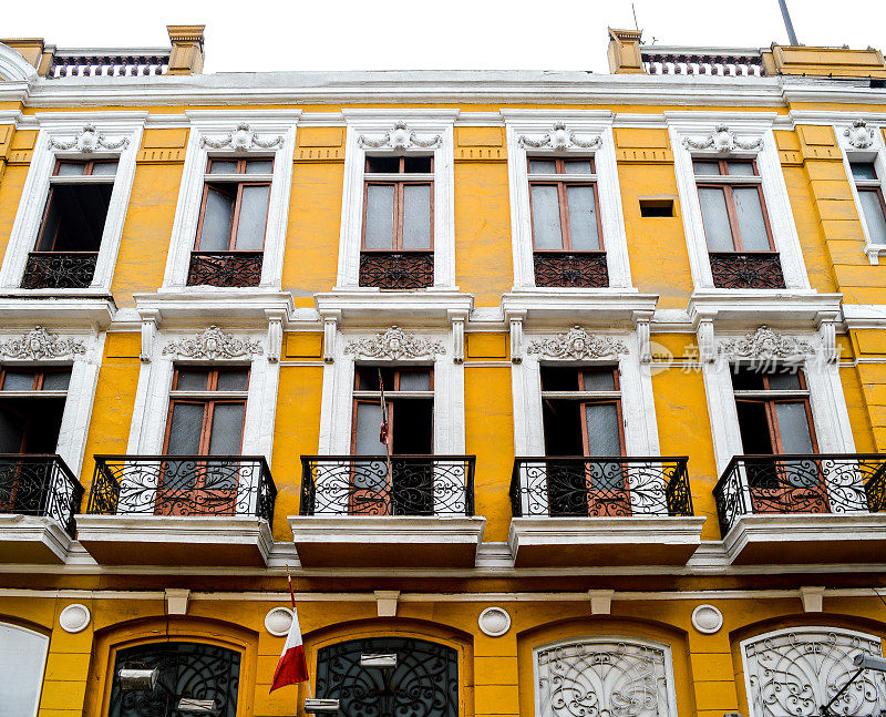 秘鲁，利马——多彩的殖民建筑