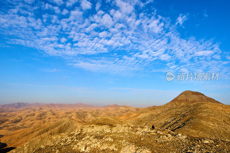 贝坦古里亚日落-梅林德拉加山，富尔特文图拉