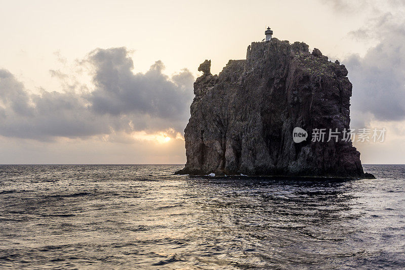 日落时的海景