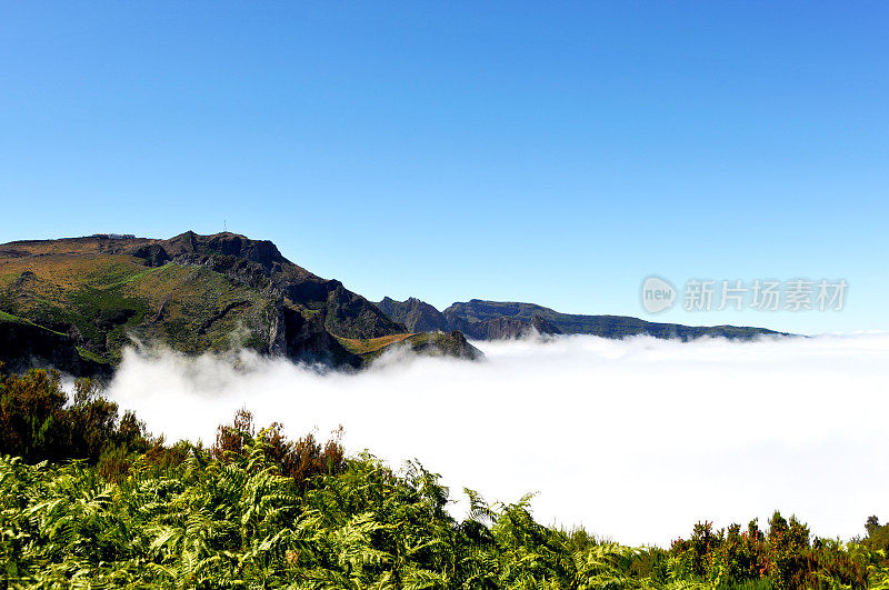 云上，葡萄牙马德拉岛