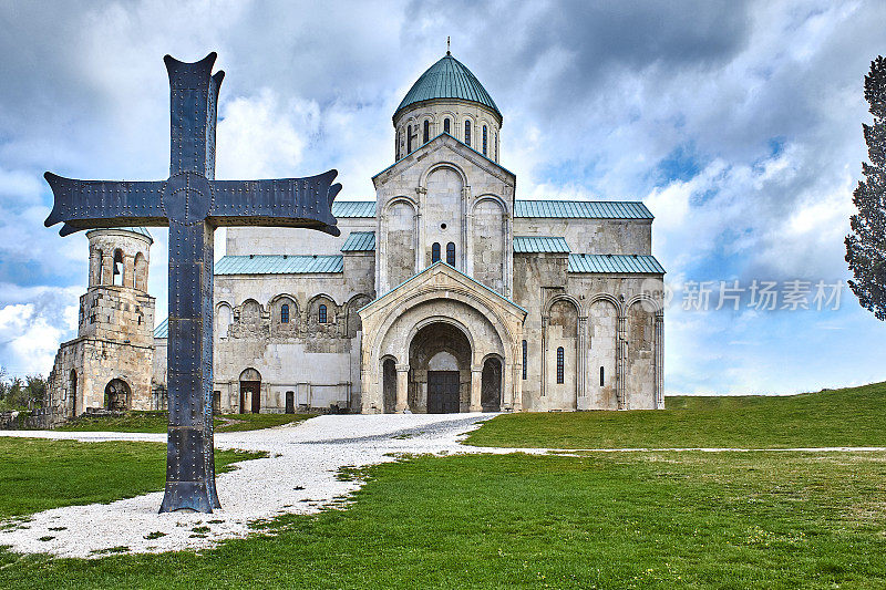 教堂，位于格鲁吉亚的拉查地区，下斯瓦内蒂山脉