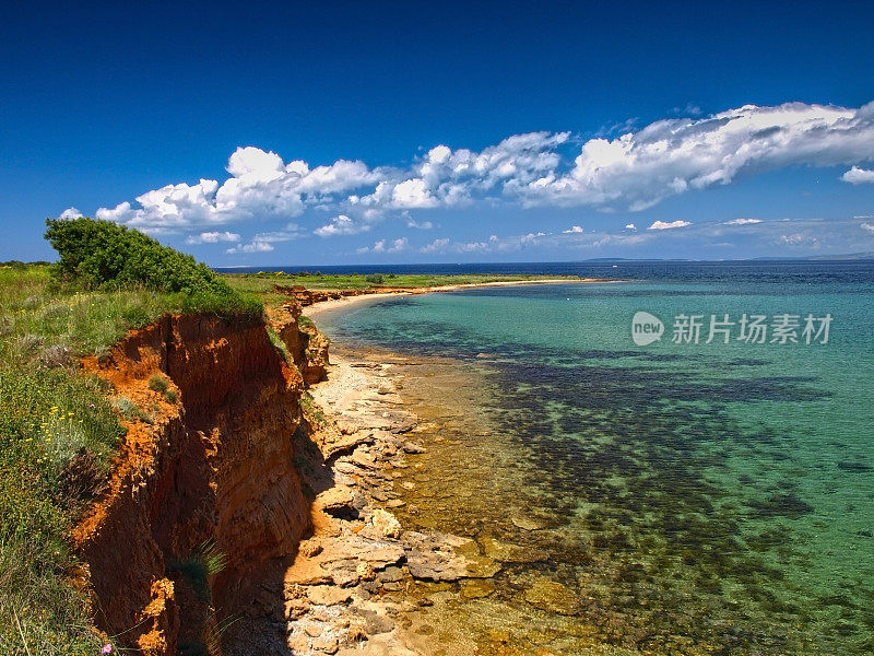 天堂亚得里亚海海滨