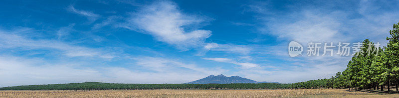 罗杰斯湖和旧金山山峰