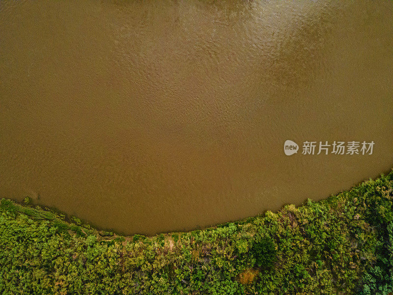 美国西部科罗拉多河春季径流航拍地球未来生活系列照片