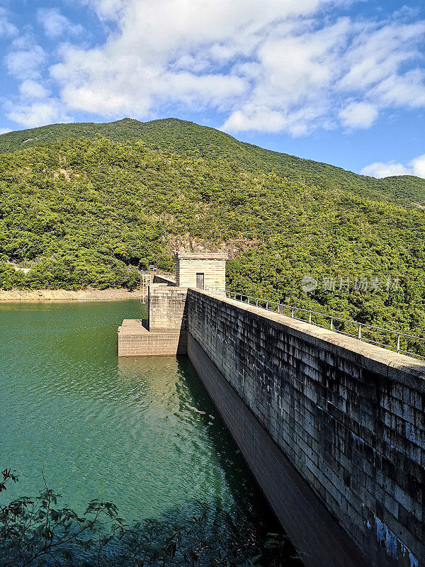 香港大潭水塘大坝