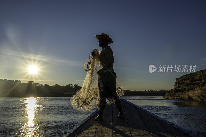 泰国当地渔民