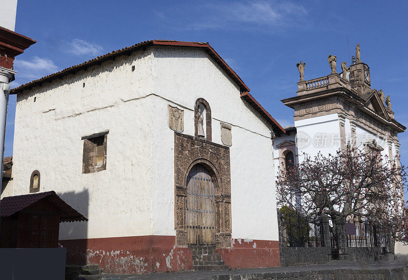 Huatápera，拉丁美洲在乌拉圭的第一所医院，Michoacán