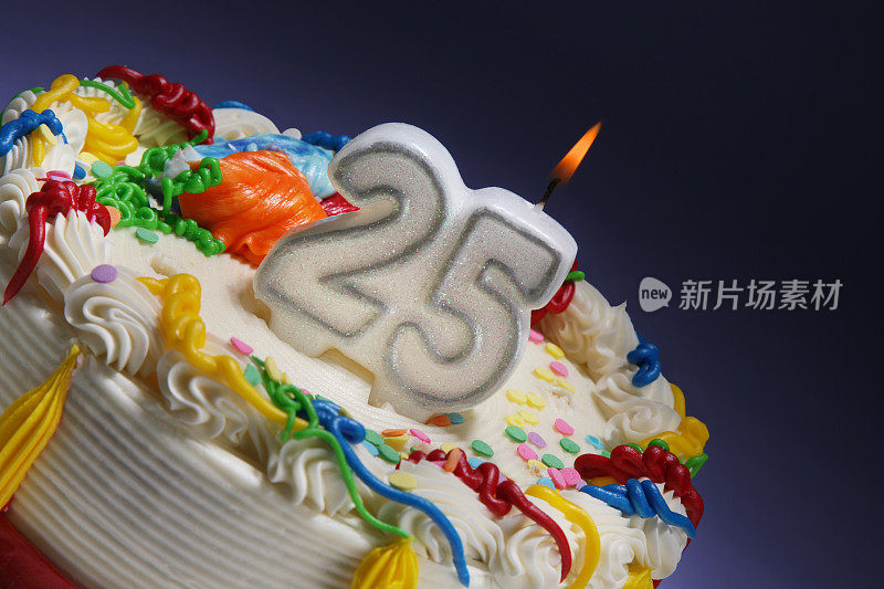 25周年生日快乐