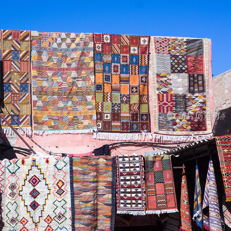 地毯在马拉喀什