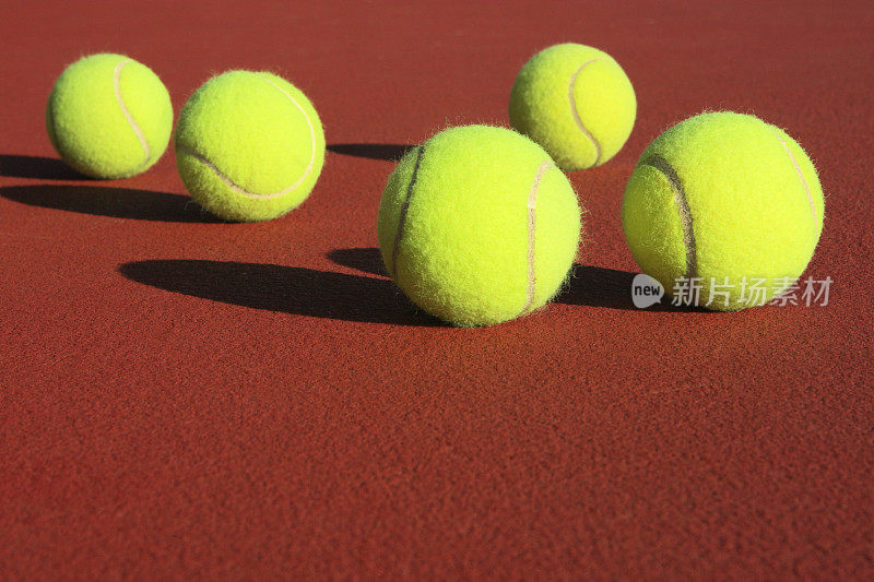 网球、球场、网球拍运动