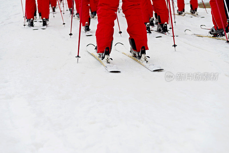 滑雪练习