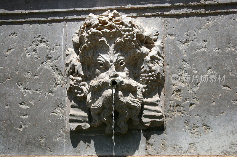 喷泉雕塑，阿尔罕布拉纪念碑西班牙格拉纳达