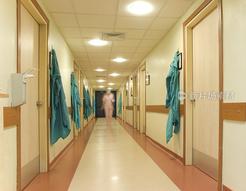 医院走廊及护士