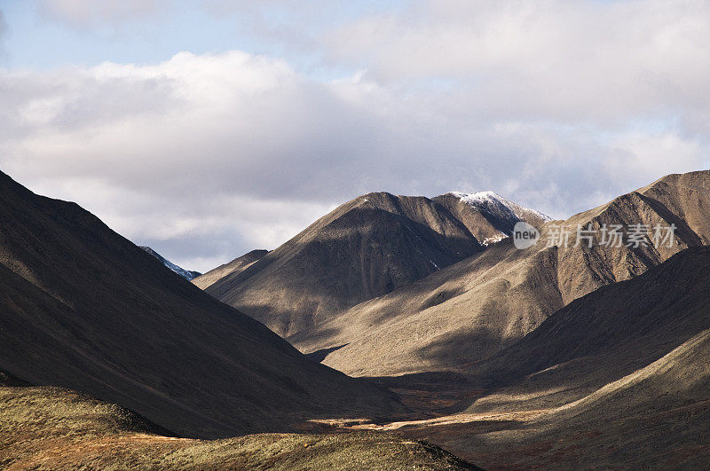 山的风景。