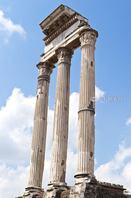 罗马广场的圆柱