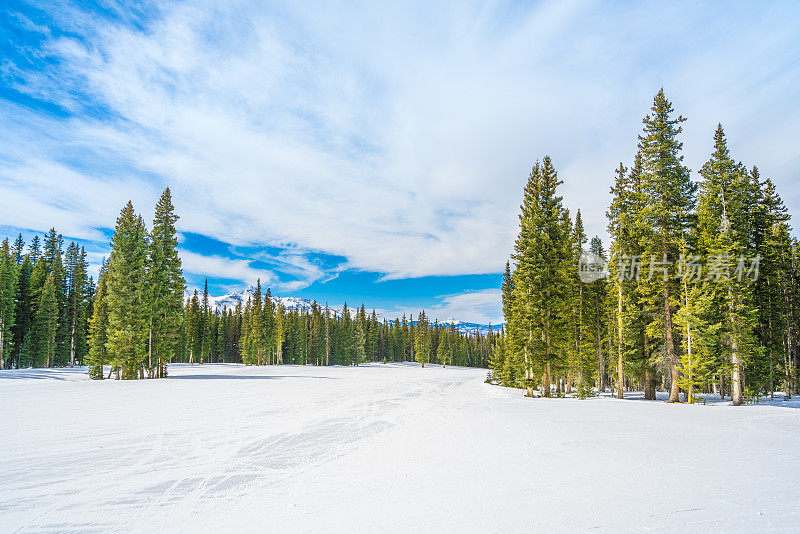 科罗拉多州特柳赖德滑雪场