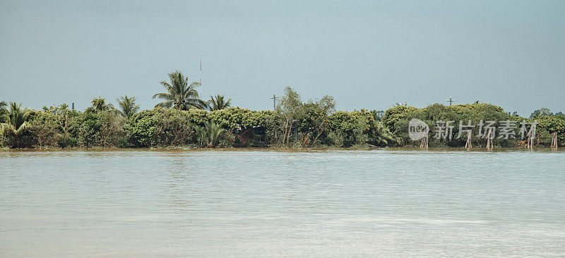 越南的湄公河三角洲