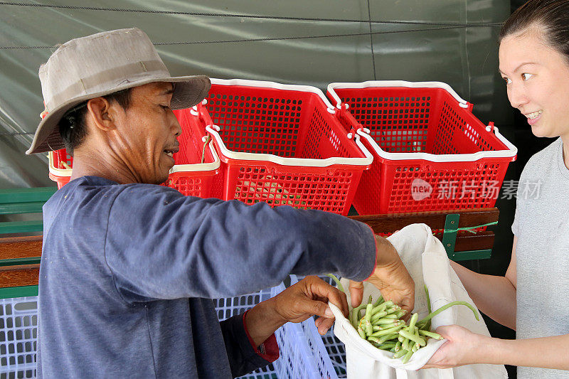 当地的农民市场