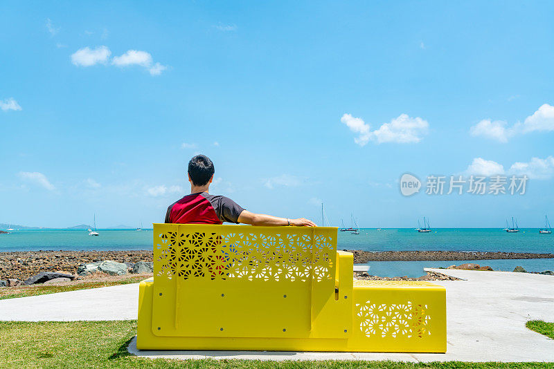 澳大利亚热带圣灵群岛的Airlie海滩。