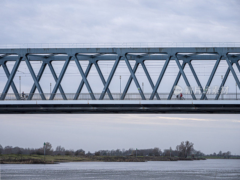Deventer附近的IJssel桥
