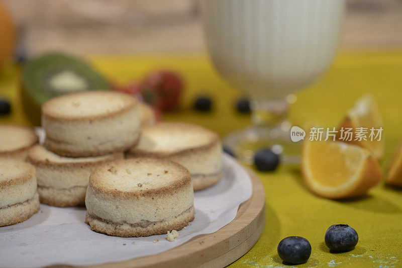 家庭烘焙:杏仁面粉烤饼