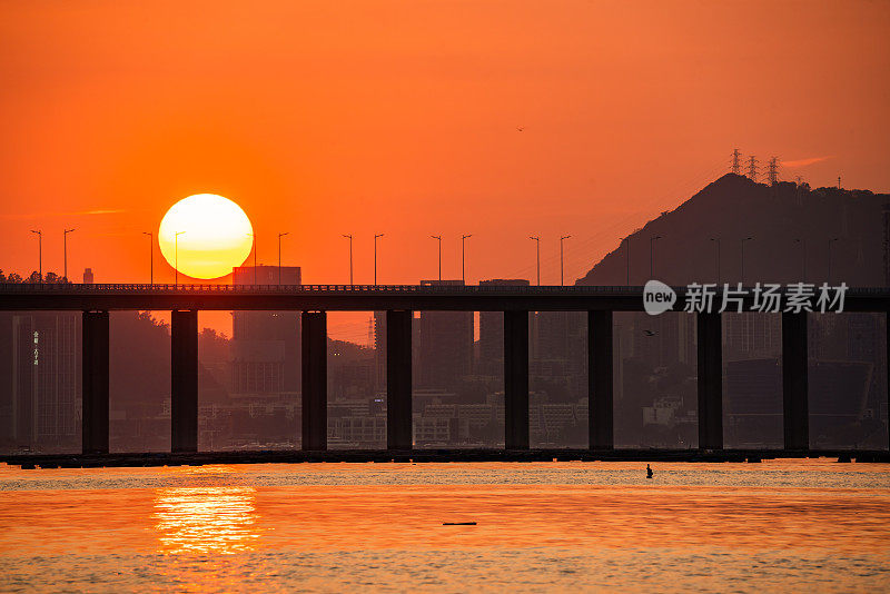 流浮山及海岸景观