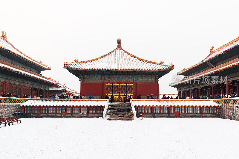 北京紫禁城雪中