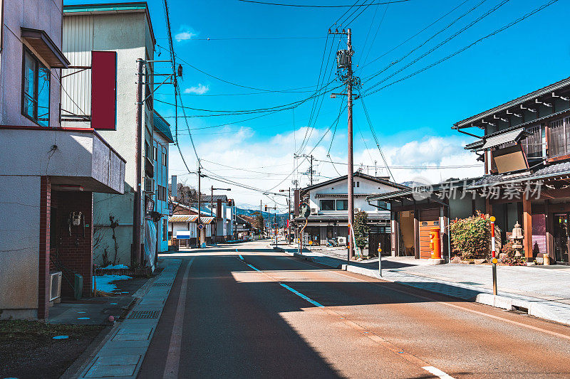 位于日本飞驒高山老城的古老而正宗的日本传统村庄