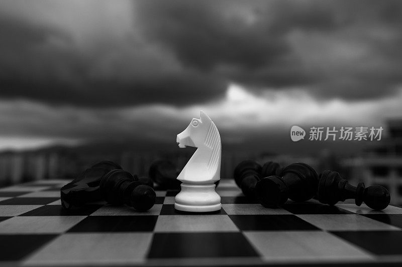 白棋国王是赢家