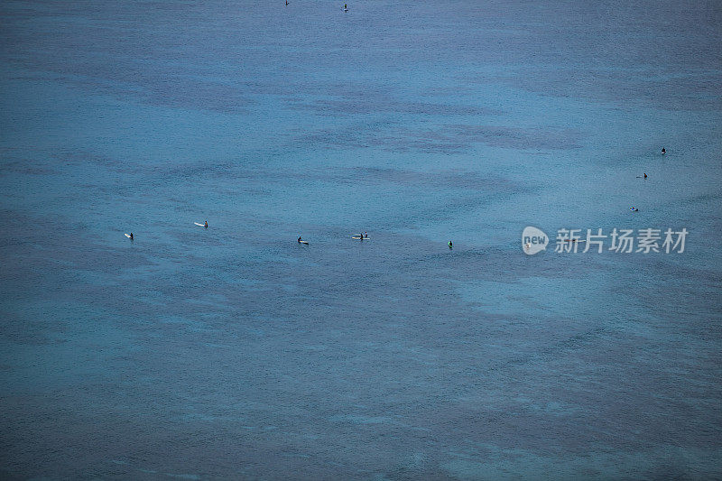 等待海浪，夏威夷群岛