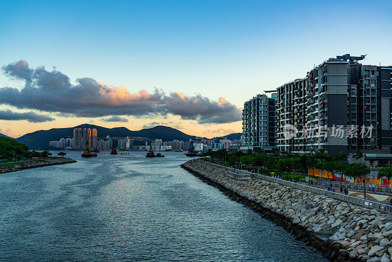 香港将军澳的高层住宅大厦