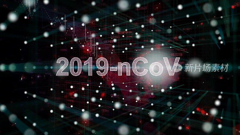 冠状病毒2019-nCov标题背景